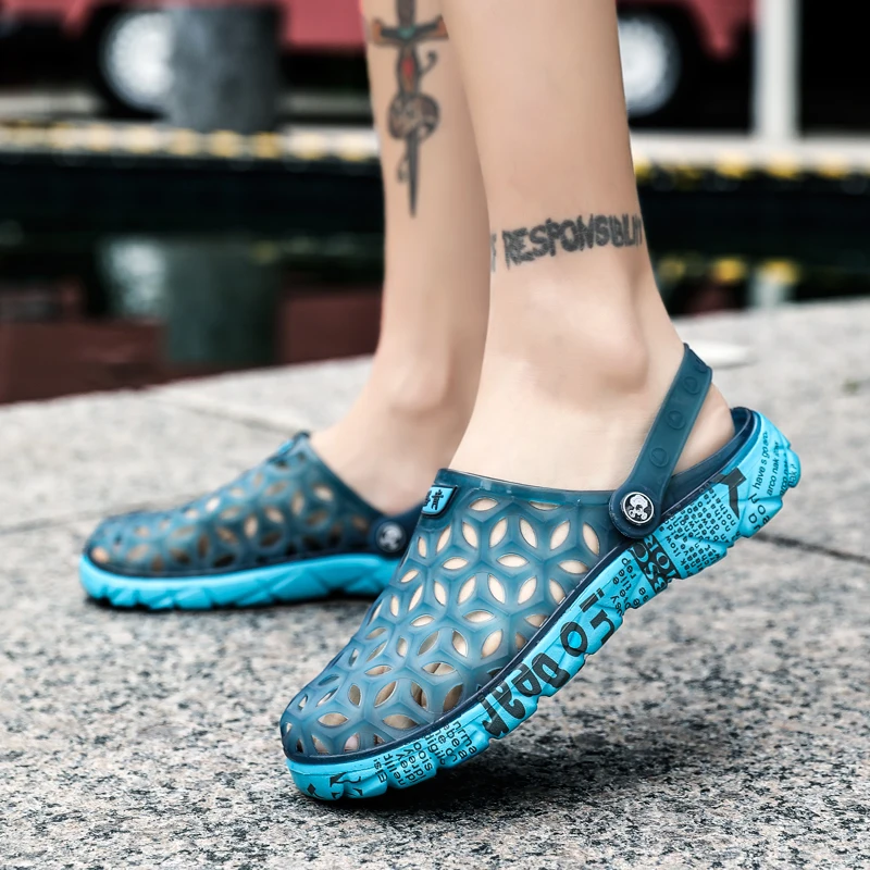 Мужская Летняя обувь размера плюс Большие размеры 35 44 Обувь для отдыха Тапочки на