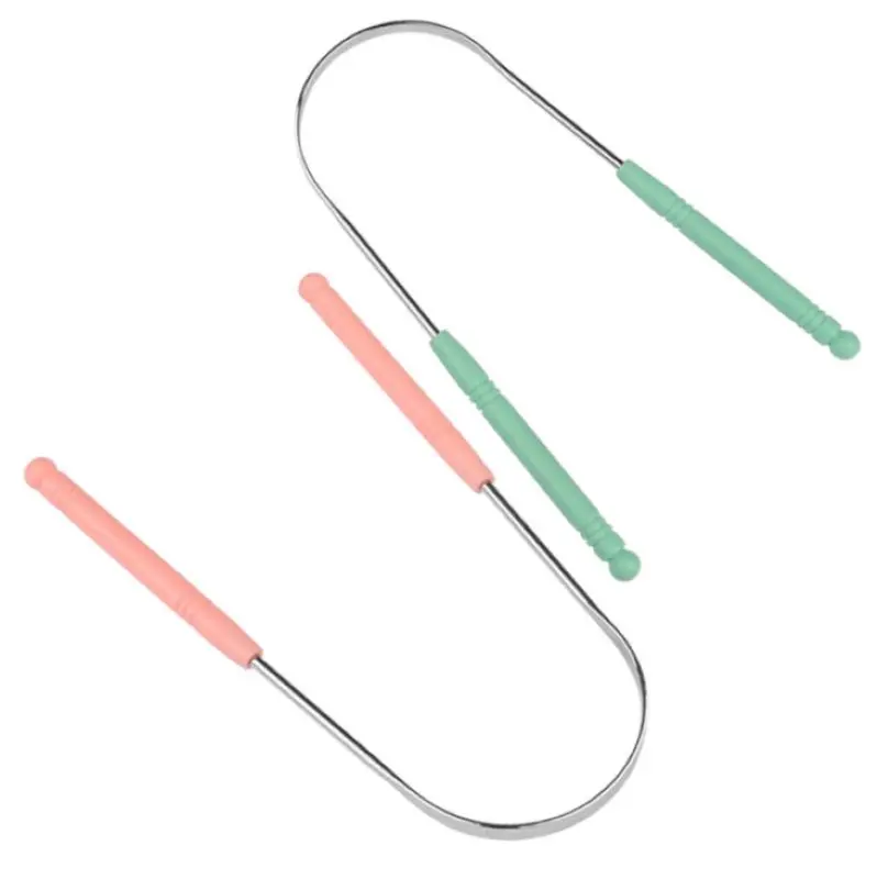 

1 Tongue Cleaner Stainless Steel High Quality Oral Hygiene Tongue Scraper