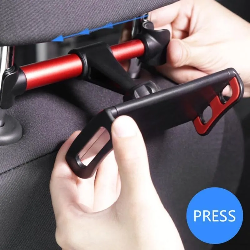 Автомобильный подголовник держатель планшета 360 вращения подставка для заднего