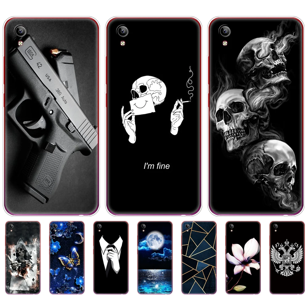 Силиконовый чехол для Vivo Y91C 6 22 дюйма Мягкий защитный из ТПУ телефона Y91 C VIVOY91C |