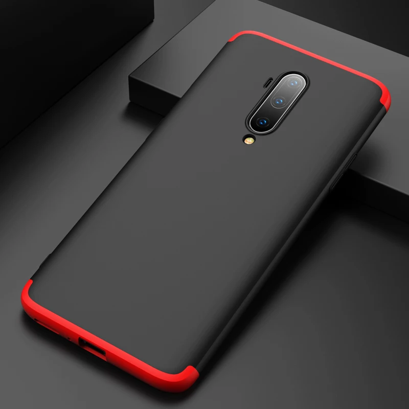 Чехол 3 в 1 для Oneplus 7 Pro 7T 360 полная защита Shockprrof облегающий чехол One plus 7pro 7Tpro + 7tpro