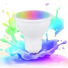 Умная Светодиодная лампа RGB + WWW 10 Вт E27 GU10 с пультом ДУ