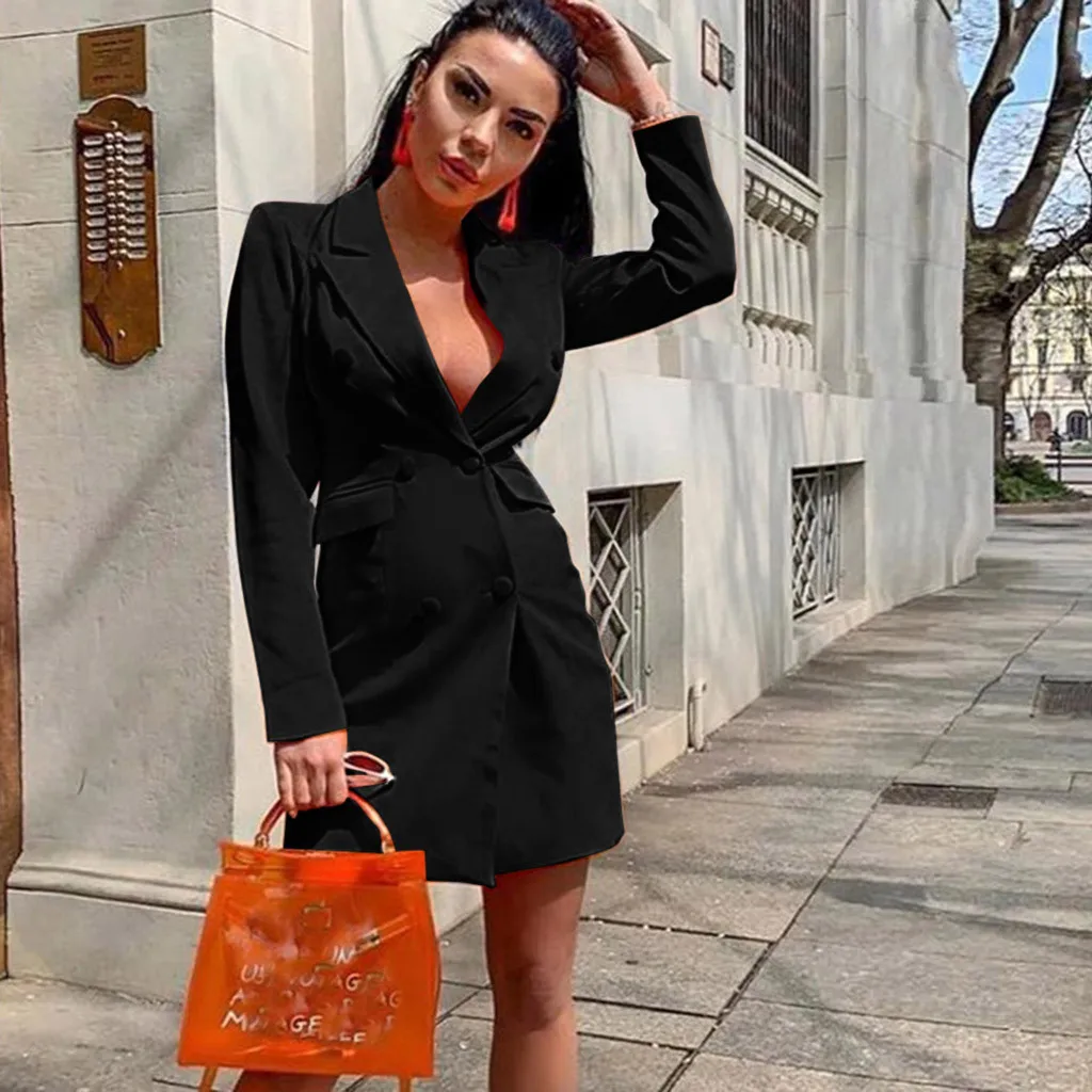 SAGACE профессиональное мини платье с высокой талией Женский однотонный тонкий