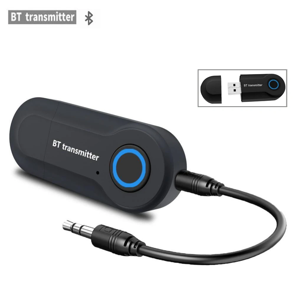 Tonbux Bluretooth 4 2 приемник передатчик 3 5 мм Aux AV кабель стерео Bluetooth аудио адаптер для ТВ