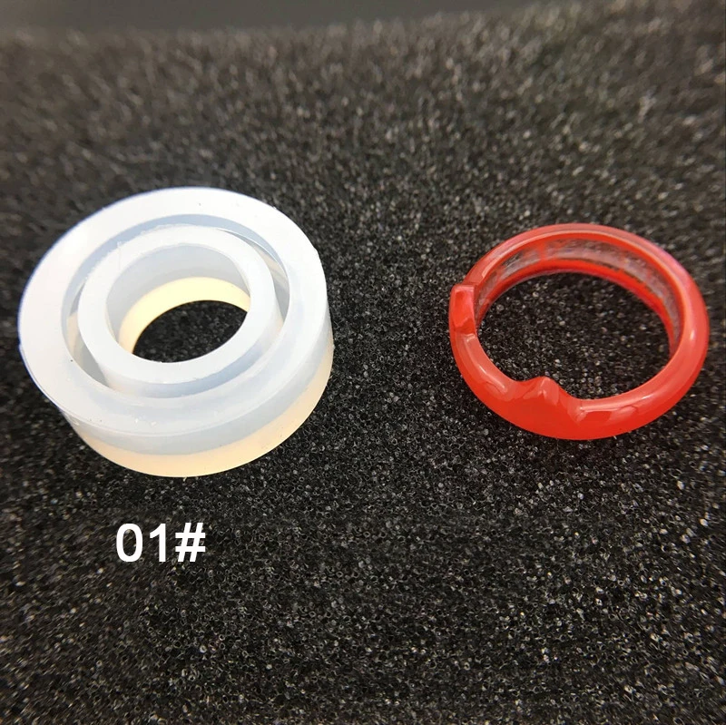 DIY силиконовая форма для УФ отверждаемая эпоксидная смола прессформы кольца