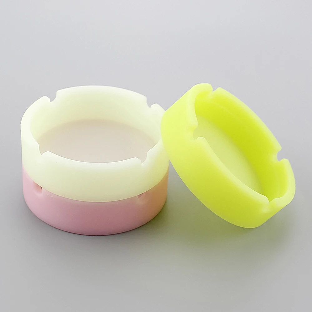 HOT Silicone Ashtray Rubber High Temperature Resistant Round Camouflage Fluorescent for Indoor Outdoor NDS | Дом и сад