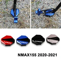 for yamaha nmax 155 125 nmax125 nmax155 2020 2021 motorcycle aluminum side stand enlarge plate kickstand extension accessories