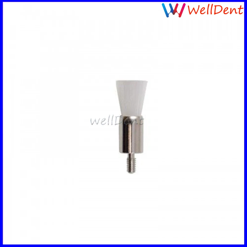 

100pcs/box Dental Lab Screw Type Polishing Brush Prophy Brushes High Quality Professional Products Nylon Latch Flat Polisher