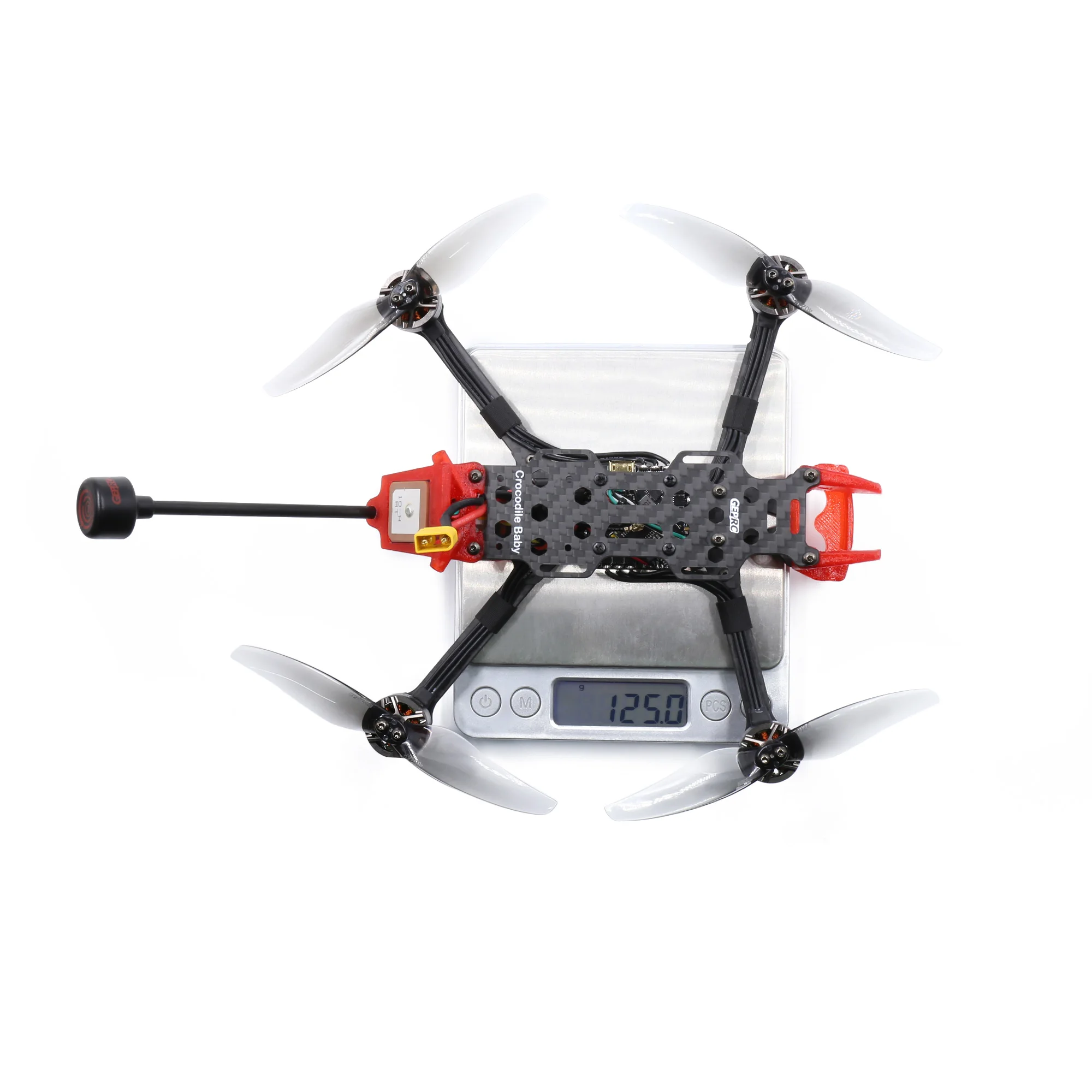 

GEPRC Crocodile Baby 4" Without FPV System GEP-20A-F4 GR1404 2750KV 4S Micro Long Range LR4 FPV Drone Kits
