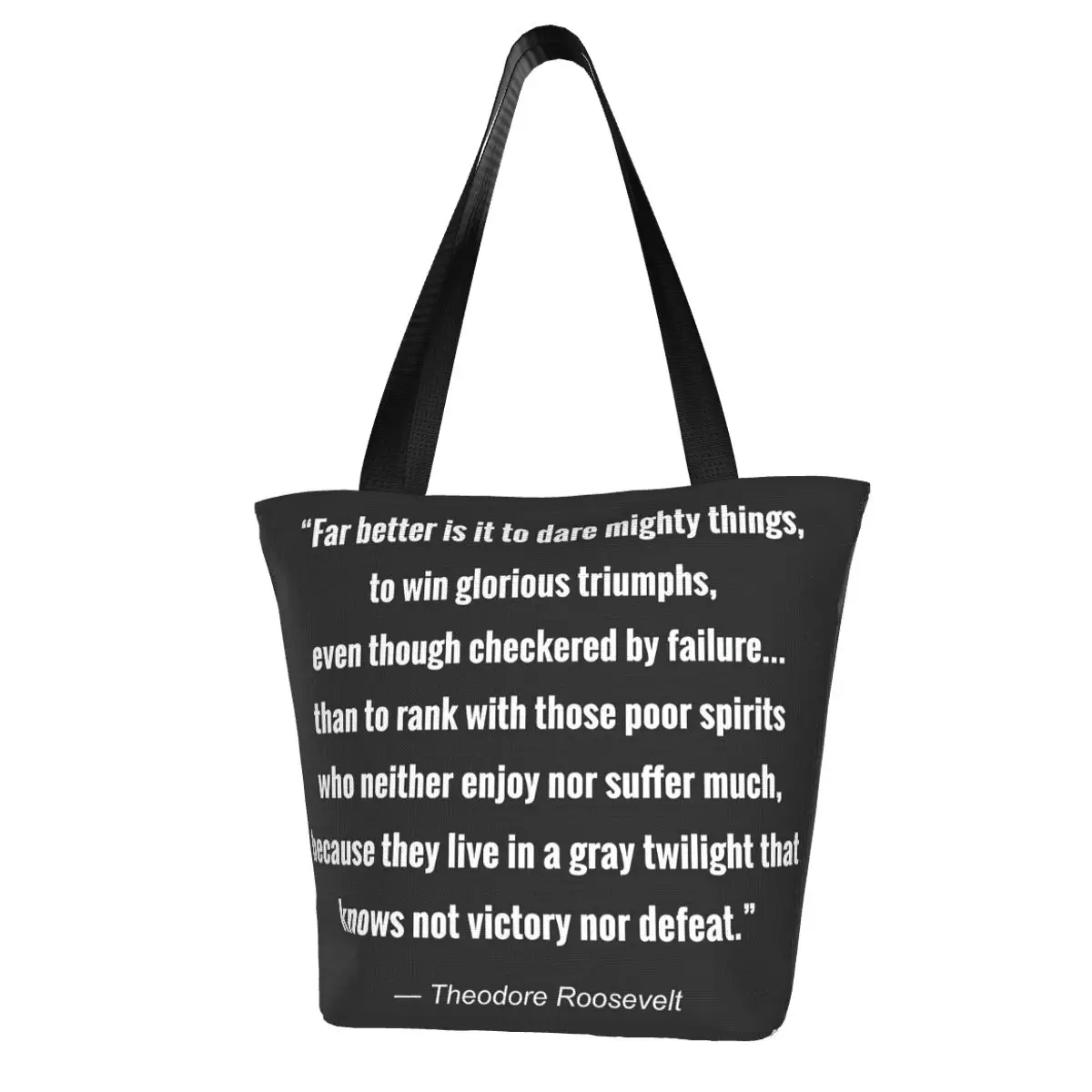 

President Shopping Bag School Student Handbag Gift Vintage Cloth Bags