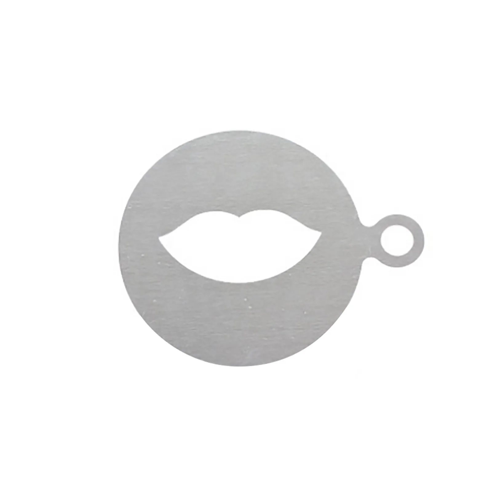 

1 Pcs Mold Coffee Milk Cake Cupcake Stencil Template Coffee Barista Cappuccino Template Strew Pad Duster Spray Tools