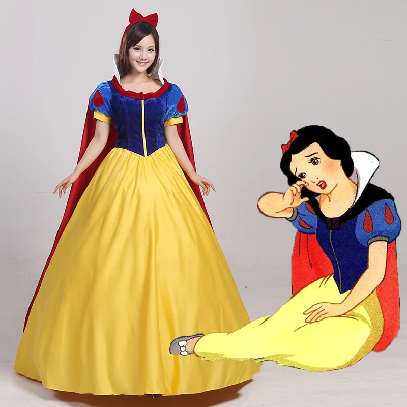 Новинка платье Белоснежки костюм Снежной Королевы принцессы Анны для