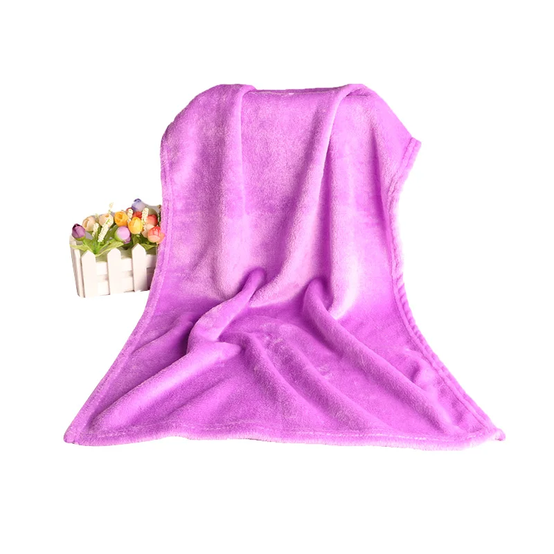 Горячая продажа кораллового бархата мягкое теплое одеяло осень зима Покрывало