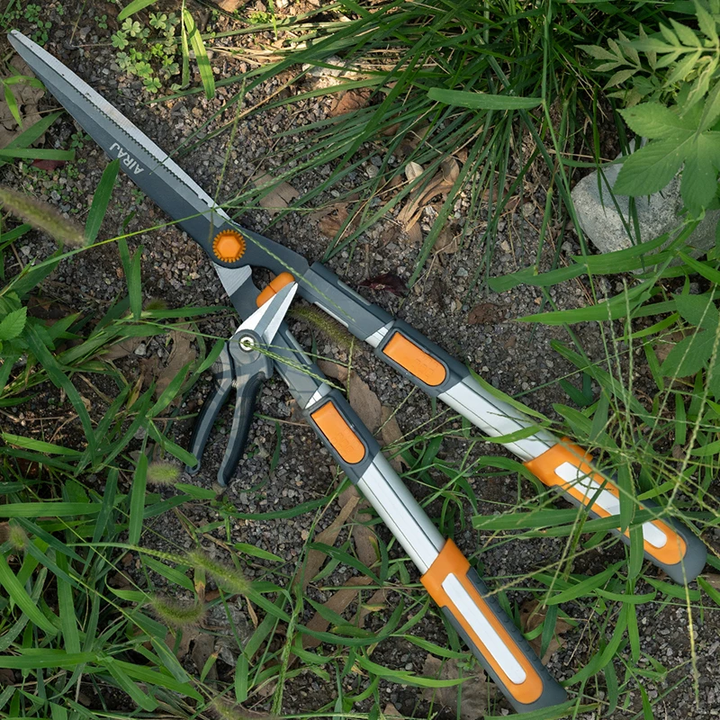 AIRAJ Hedge Shear Pruning Trim Branch Shear Sharp Fast Trimming Shear Cut fence shear Garden Scissors Garden Tools Sets