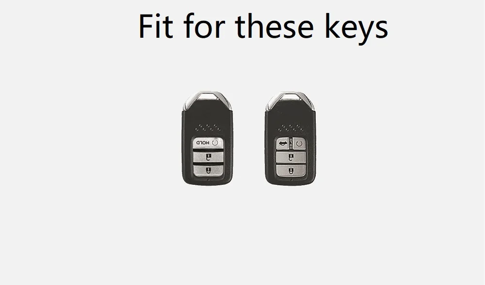 

Handmade Leather Cae Key Case Cover For Honda Accord Civic 2018 2019 Odyssey CRV Pilot HRV Vezel City keyless entry
