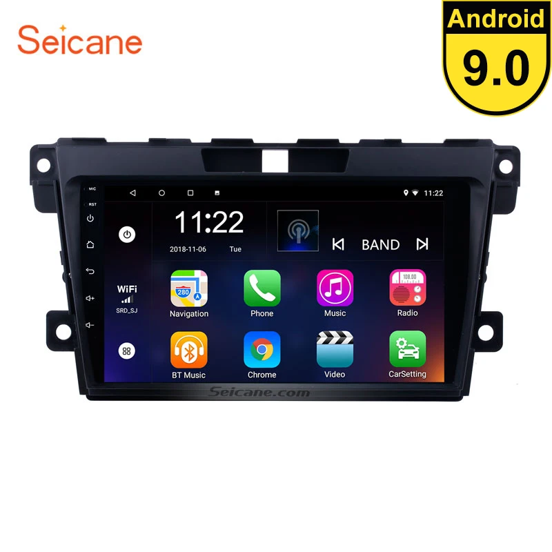 Seicane " Android 9,0 автомобиля gps-навигация, радио, стерео для 2007 2008 2009 2010 2011 2012 2013 MAZDA CX-7 мультимедийный плеер