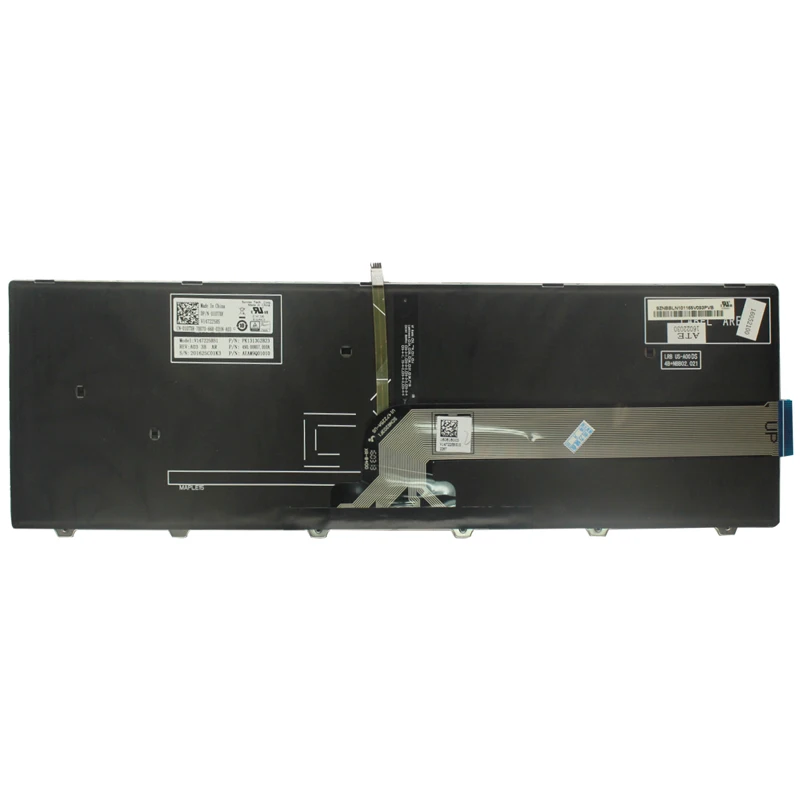 Клавиатура для ноутбука с подсветкой Dell Inspiron 5547 3541 3542 3543 3558 5542 5543 5545 15 3000 черная -