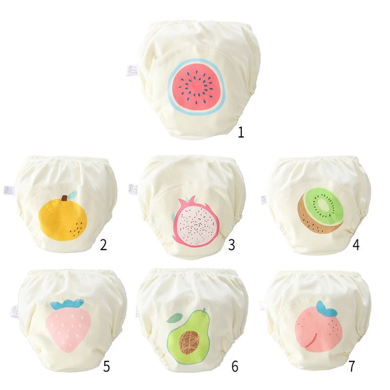 

Newborn Baby Waterproof Diaper Shorts Six Layers Of Gauze Anti-Leakage Cotton Diaper Pants Infant Washable Nappy Changing