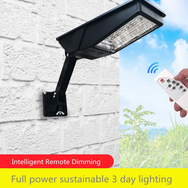 Светодиодный настенный светильник 2 в 1 IP65 на солнечной батарее с датчиком