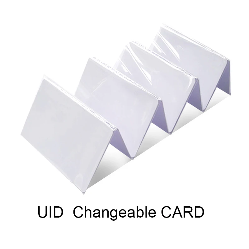 HaChanLun 50 шт. UID13.56MHZ карта контроля доступа белая карта копия RFID карта может быть повторена перезапись 0 секторы могут быть изменены