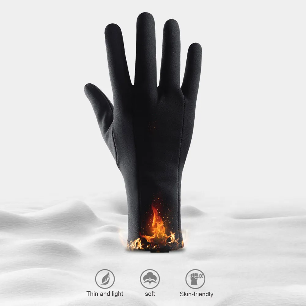 Новинка спортивные перчатки унисекс для сенсорного экрана утолщенные теплые