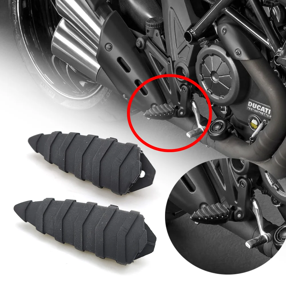 

Мотоциклетные детали, передние колышки для подножки для DUCATI 420el Carbon 2011-2016 2013 2014 2015, Мотоциклетные аксессуары, подножки, резиновые накладки дл...