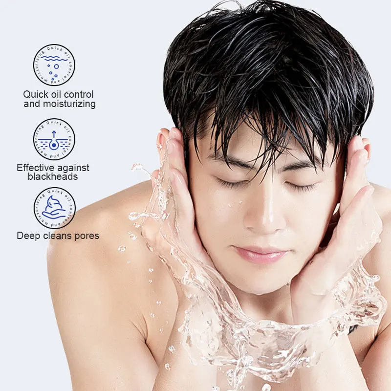 

Sea Salt Oil Control Remove Mites Soap Deep Cleansing Improve Blackheads Moisturizing Handmade Soap AC889