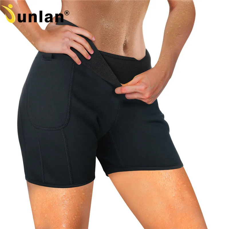 Шорты Junlan женские утягивающие с завышенной талией компрессионная одежда из