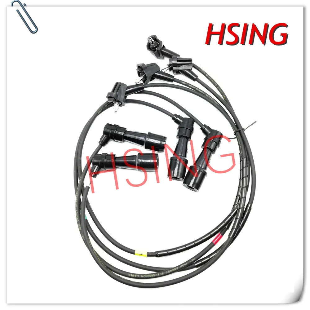 

Ignition Cable Spark Plug Wire Set Fits For Toyota Hilux Hiace Touring Regiusace ***Part No# 90919-22371 9091922371