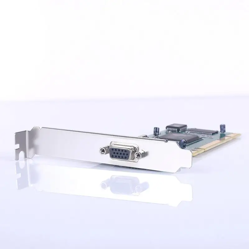 Видеокарта для настольного компьютера PCI ATI Rage XL 8 Мб VGA-карта адаптер сервера