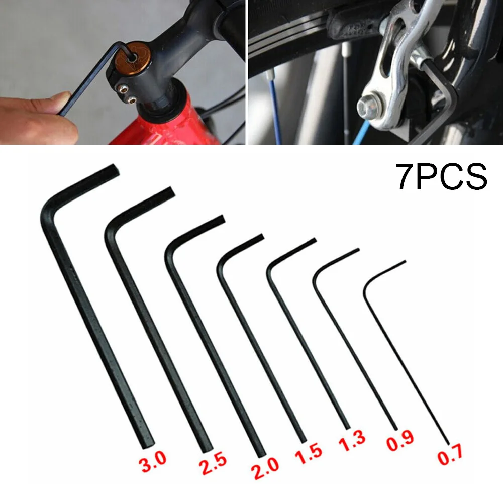 

0.7/0.9/1.3/1.5/2/2.5/3mm Micro Hex Wrench Home Maintenance 7pcs/Set 0.7mm-3mm
