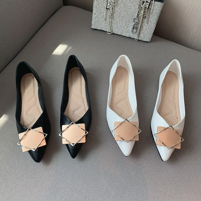 

Удобная женская обувь на плоской подошве; Обувь на плоской подошве с острым носком; Удобная женская обувь; Лоферы для женщин; Коллекция 2021 го...