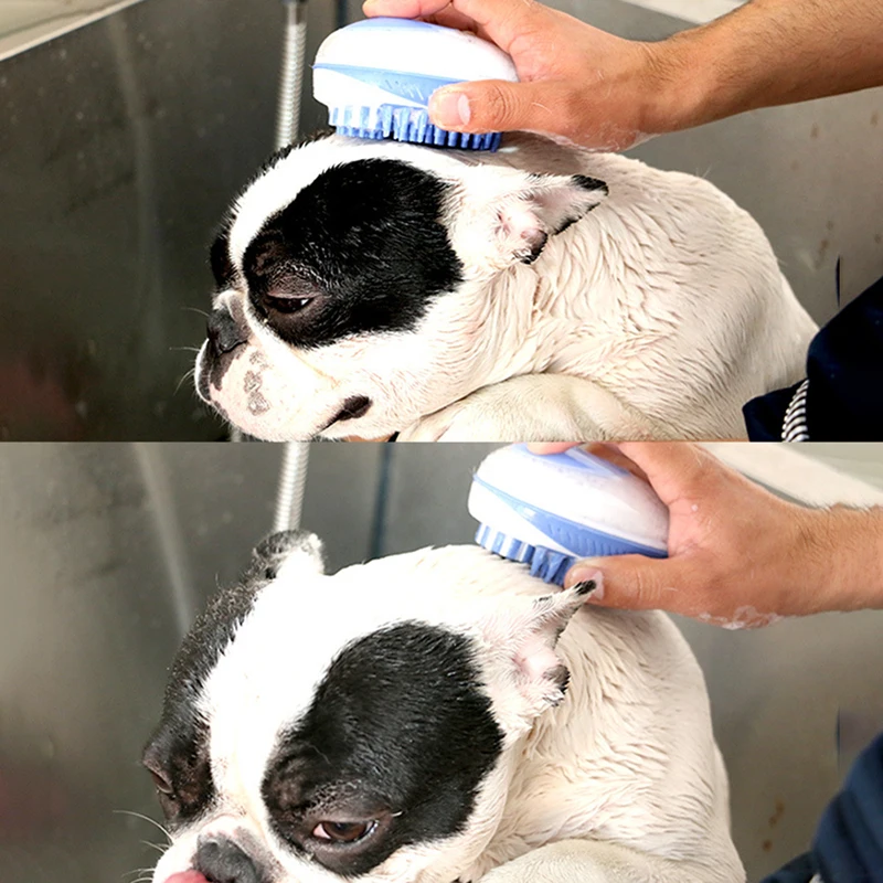 Щетка для ванны и спа домашних животных многофункциональная Массажная щетка с