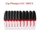 Гель для губ, Уход за губами, сыворотка, эфирное масло для губ, Повышение эластичности губ, уменьшение тонких линий, прозрачный Sos блеск для губ, верхнее покрытие, 10 шт.