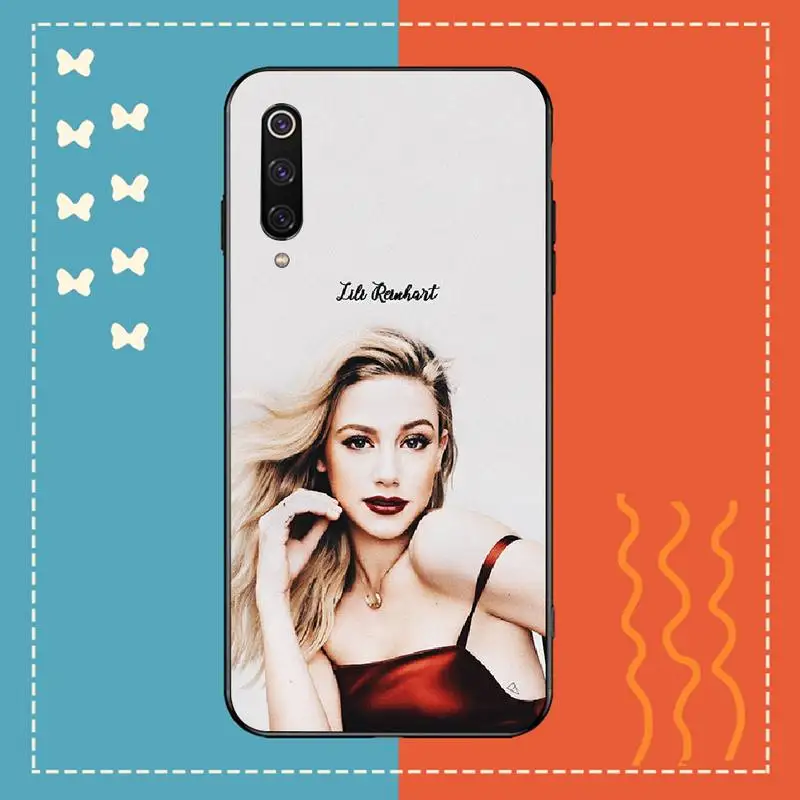 Новый черный чехол для телефона PENGHUWAN Lili Reinhart Riverdale Xiaomi Mi9 9SE 8SE Pocophone F1 Mi8 Lite |
