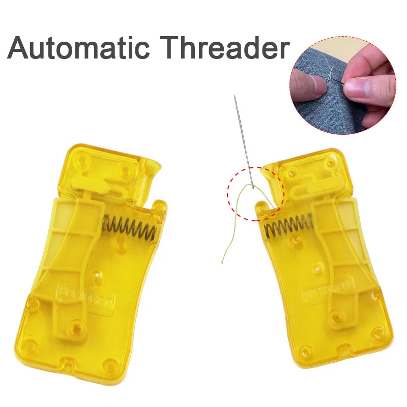 

Автоматическая швейная игла, инструмент для ниток, руководство для пожилых людей, игла, простое устройство, ручная машина, инструмент «сдел...