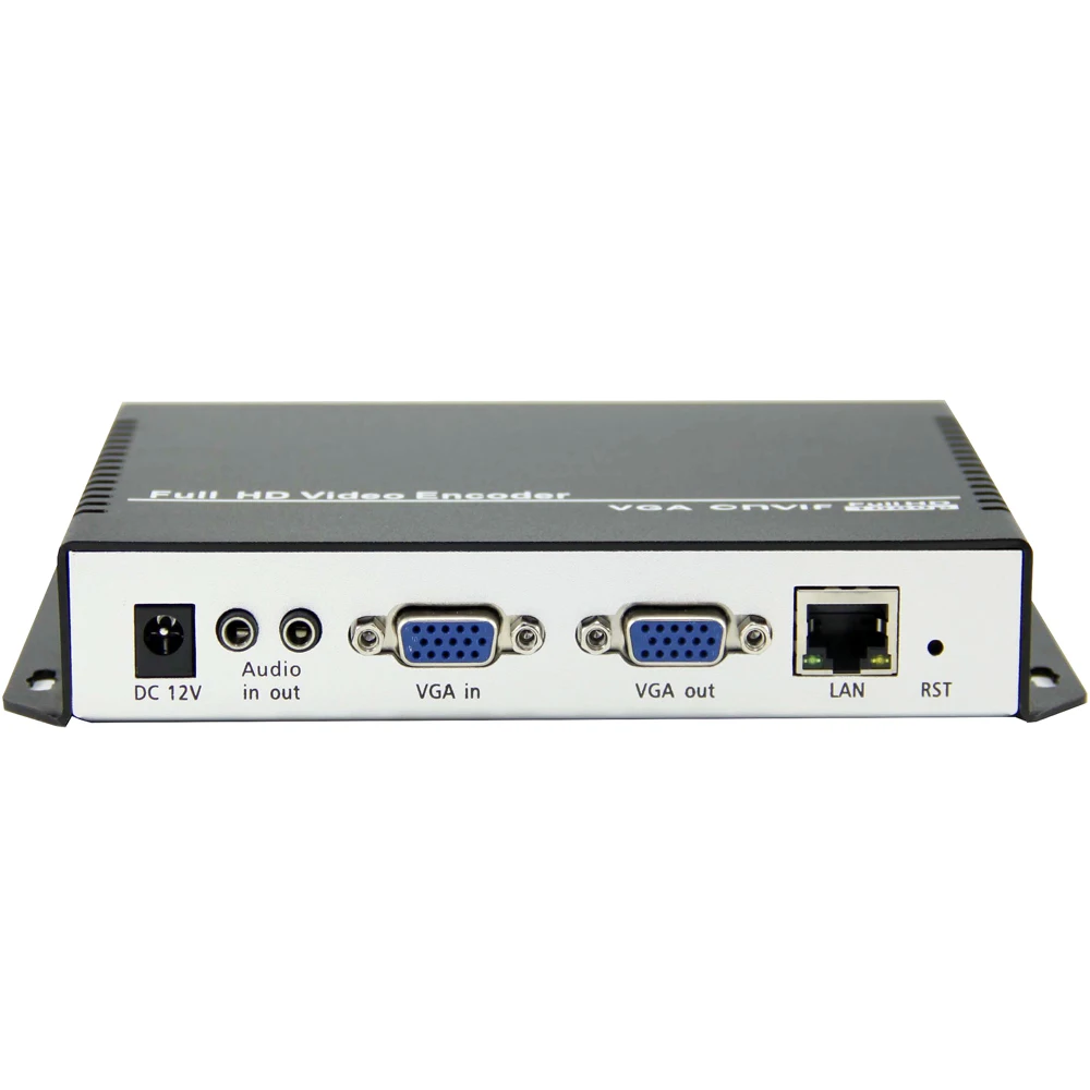 MPEG4 H.264 VGA кодировщик потоковой передачи IP видео для прямой трансляции IPTV Streming