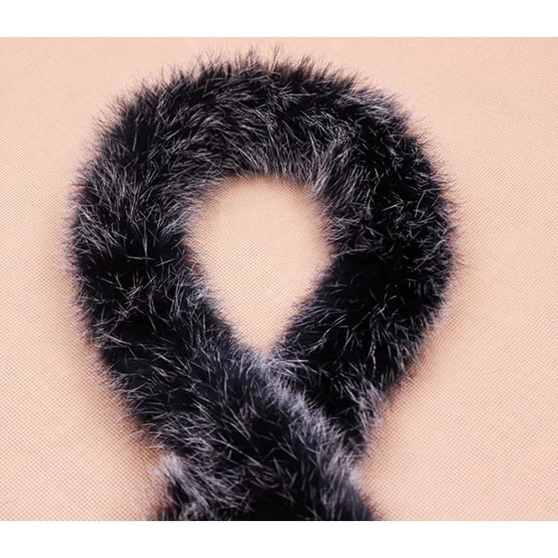 1 ярд лента из искусственного кроличьего меха пушистая отделка аксессуары сделай