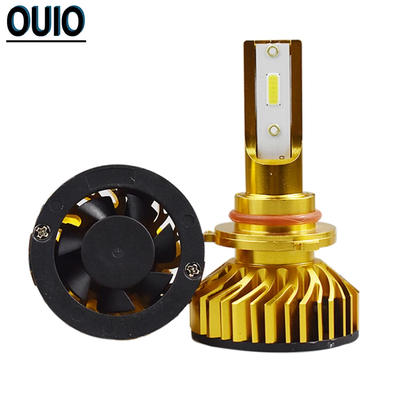 2PCS F2 Car Light Led Headlight Bulbs H1 H3 H4 H7 H8 H9 H11 H13 9005 9006 Silver Gold 8000LM 6000K 80W Fog Lights Auto Head Lamp |