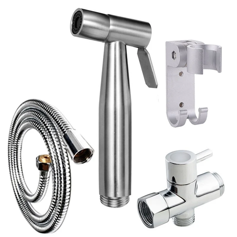 bidet set7 Modun портативный распылитель для биде Grifo, душ, туалет, душ, ручной пистолет Ducha Higienica, сиденье для унитаза, смеситель для биде, спрей для унитаза - Цвет: bidet set7