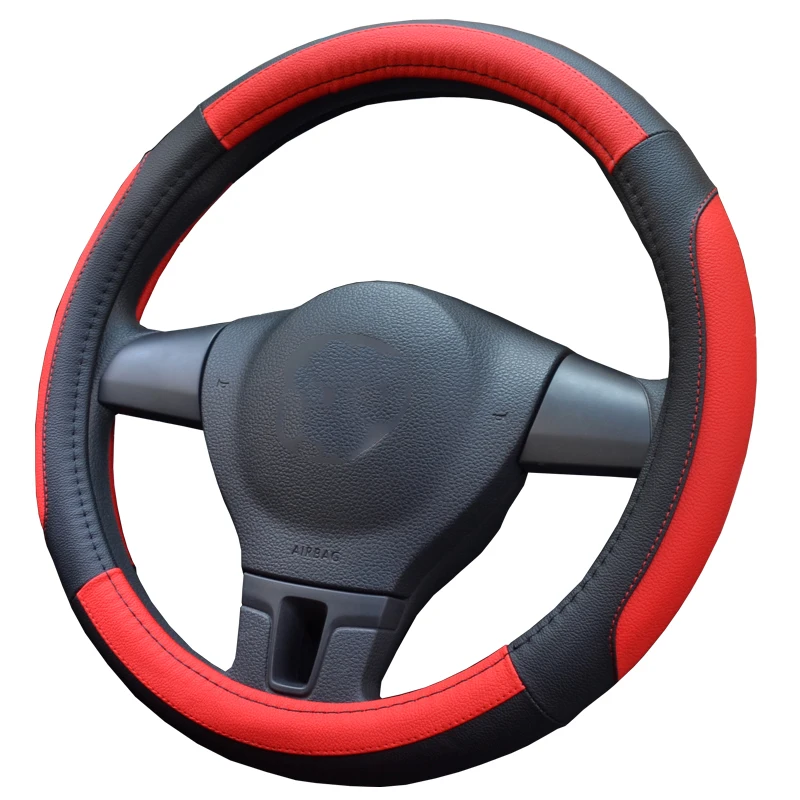 Автомобильный чехол на руль 38 см модные чехлы для женщин женские кожаные