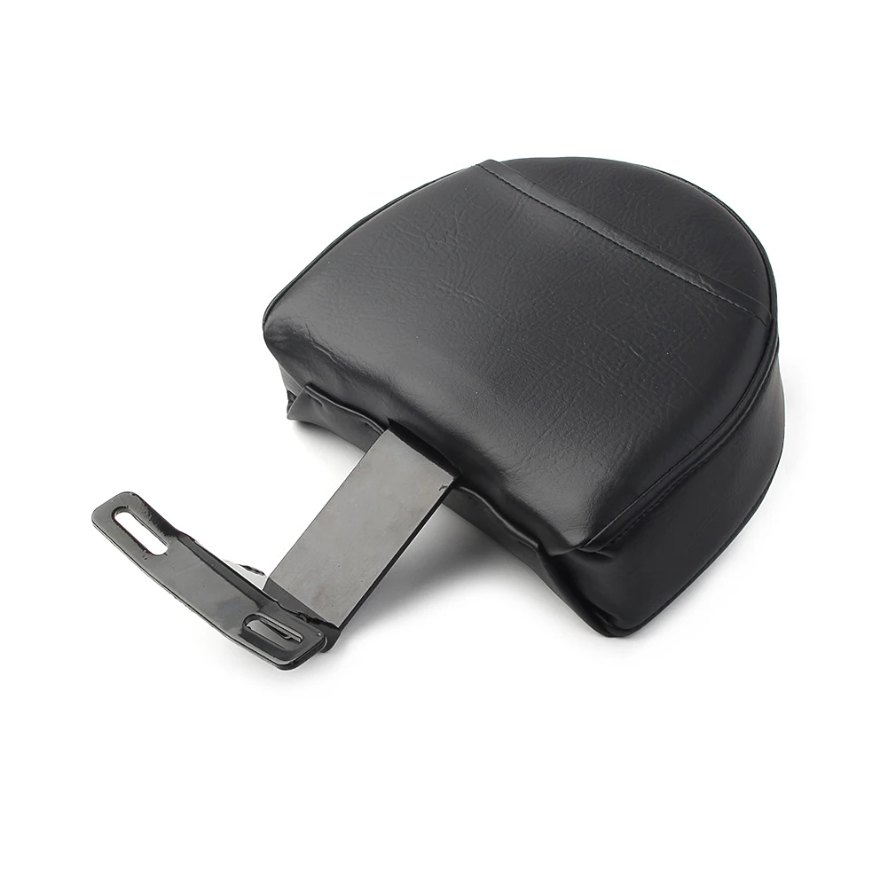 

Black Motorcycle Rider Backrest Adjsutable For Harley Heritage Softail Classic FLSTC Fat Boy FLSTF 2007-2017