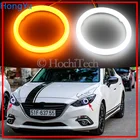 Двухцветсветильник светодиодный поворотник Angel Eye для mazda 3 2010 2011 2012 2013 2014 хлопок
