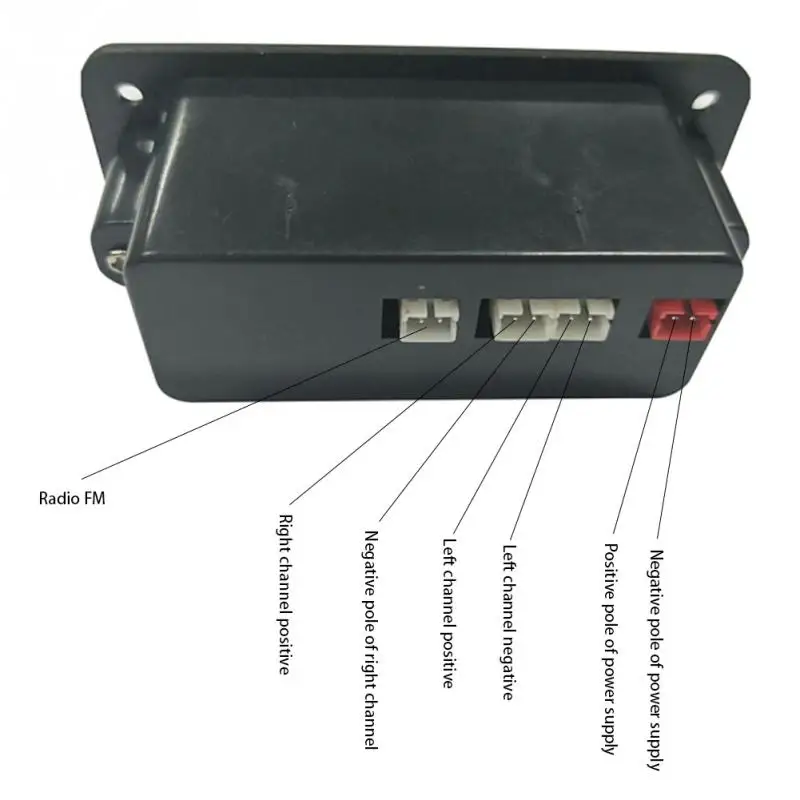 Многофункциональный декодер WAV с усилителем аудио USB интерфейс модуль Bluetooth MP3 Двойное декодирование портативный 2x 3W автомобиля Aux