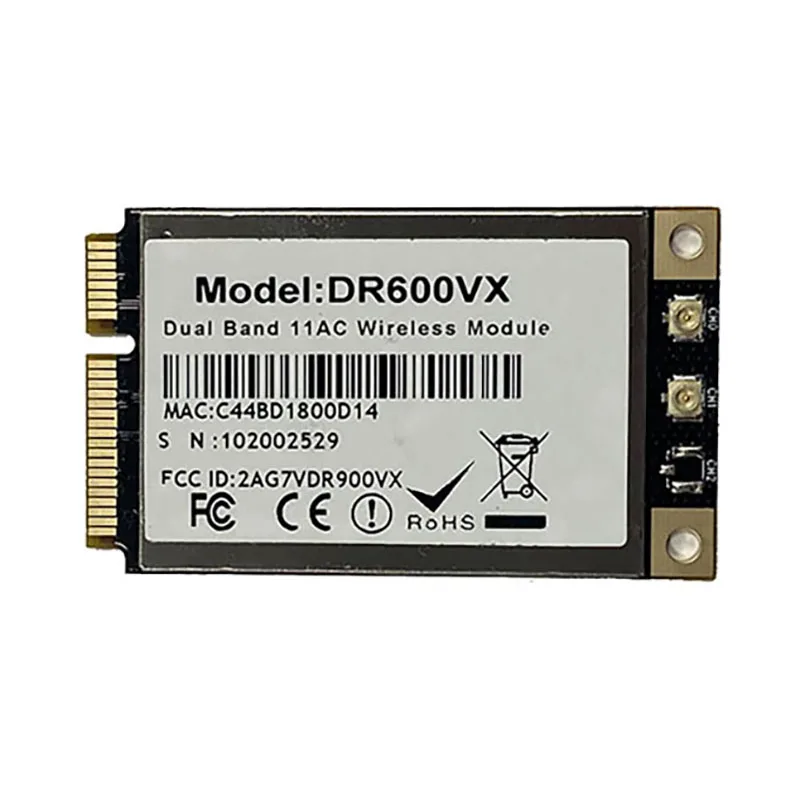DR600VX сетевая карта Qualcomm Atheros QCA9880 WiFi модуль двухдиапазонный 2 4 ГГц 5 2x2 MIMO IEEE