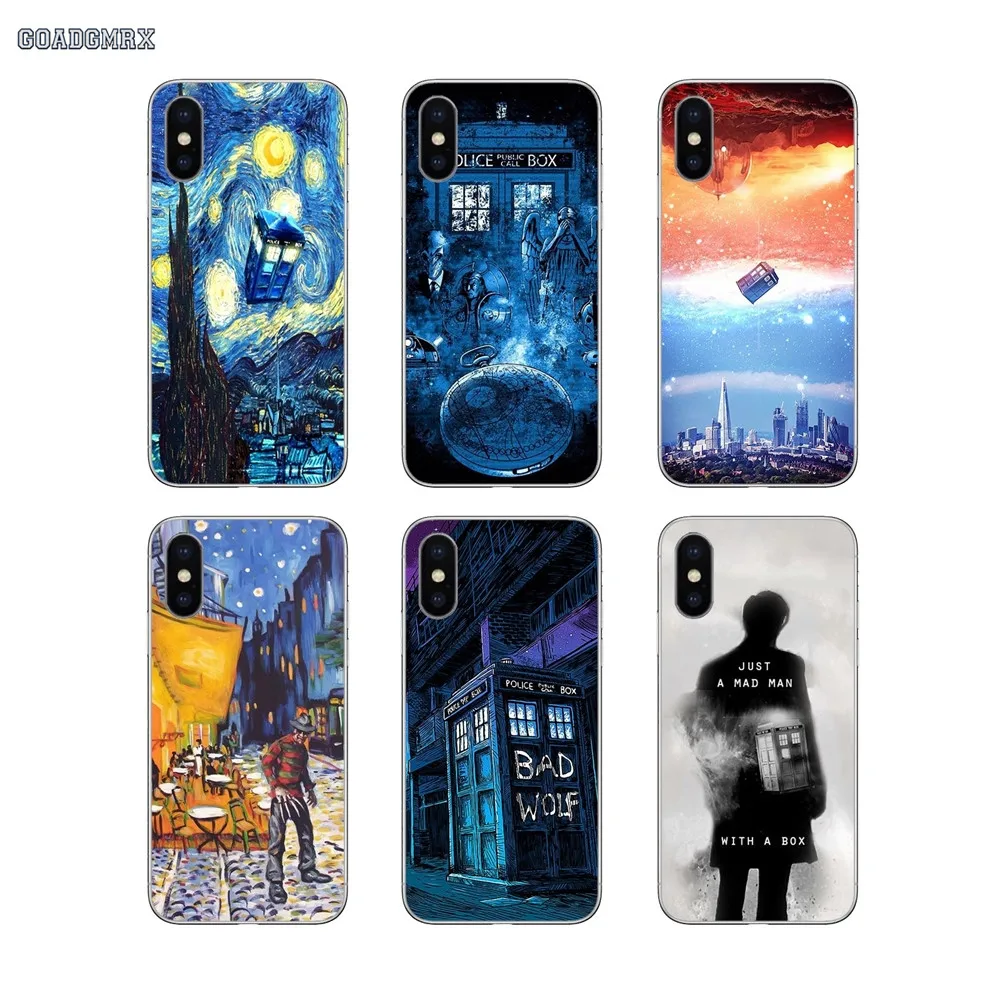 Чехол из ТПУ с изображением научно фантастический фильм сериала &quotДоктор Кто&quot