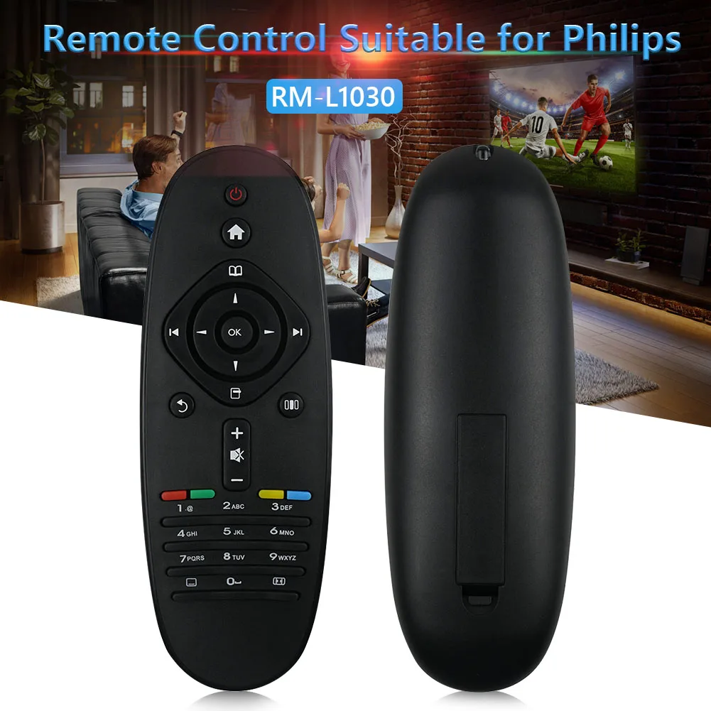 Пульт дистанционного управления подходит для Philips TV Universal Smart LCD LED HD 3D RM L1030 пульт