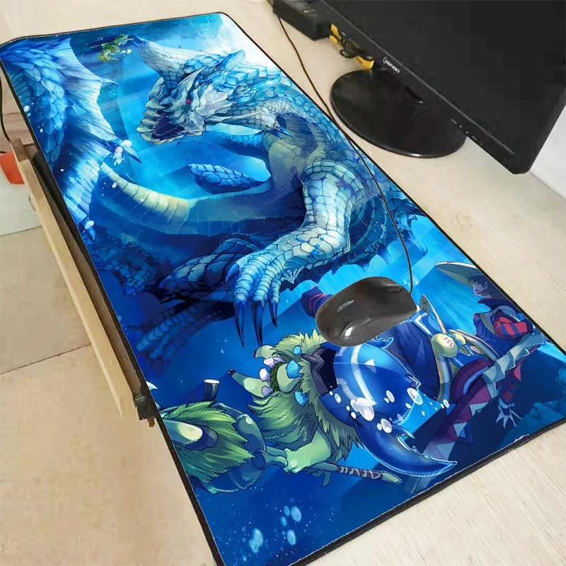 MRGBEST Аниме Monster Hunter игровой компьютер RGB большой коврик для мыши геймерский ПК