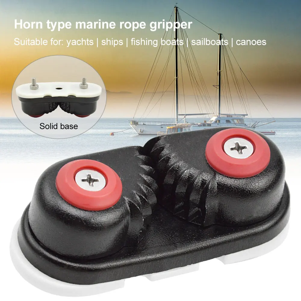 

Aluminum Alloy Boat Marine Rope Boat Clamp Cleat Yacht Sailing Rowing Boats Sailboat Kayak Canoe Accessories