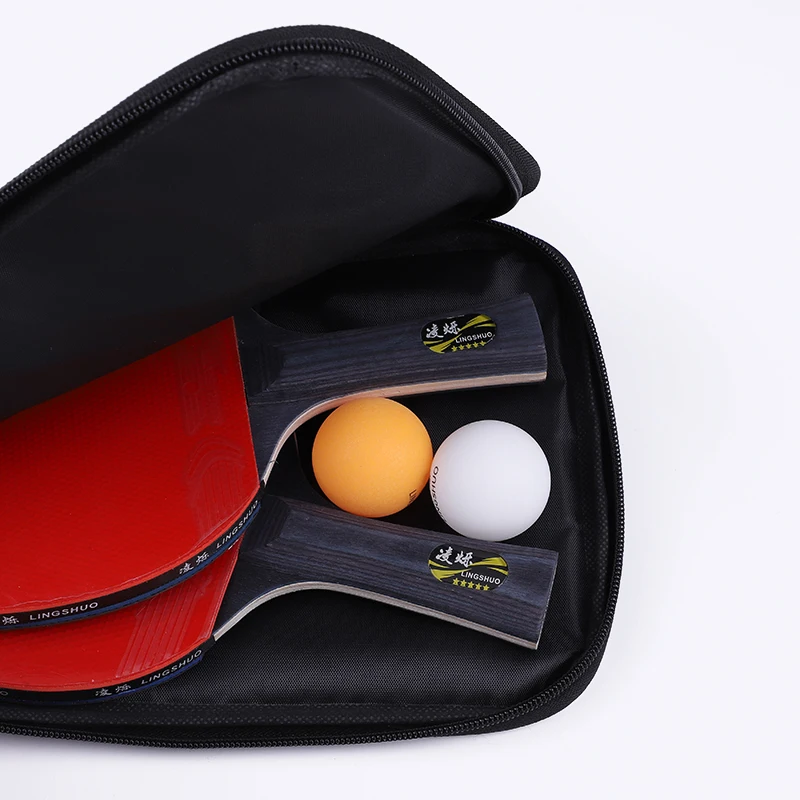 2 шт./лот настольная ракетка для тенниса с шариком 5 звездочная длинная резиновая